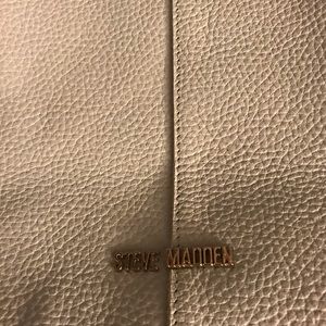 Steve Madden light blue lather bag